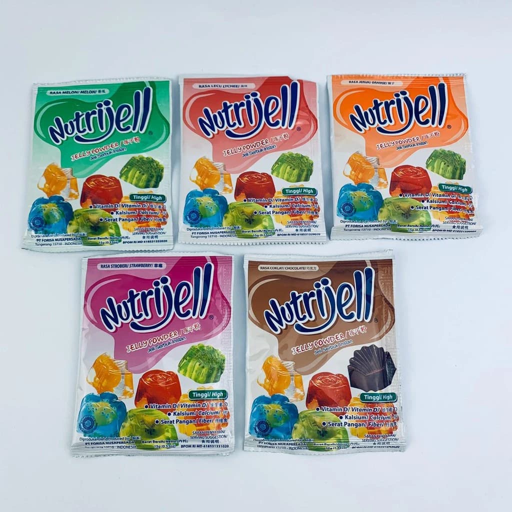 Nutrijell Agar All Varian (果凍粉)